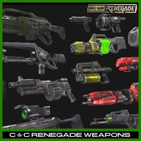cnc renegade weapons|Command & Conquer Renegade: Top 5 Best Weapons in 2025.